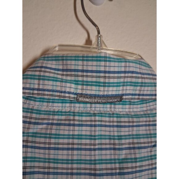 Wrangler 20X Competition Button Down Shirt Performance Rustic Western Men Sz 2XT - Picture 4 of 8
